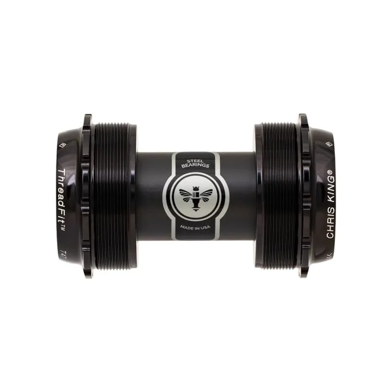 Chris King ThreadFit T47 24x Bottom Bracket Black 68-73mm