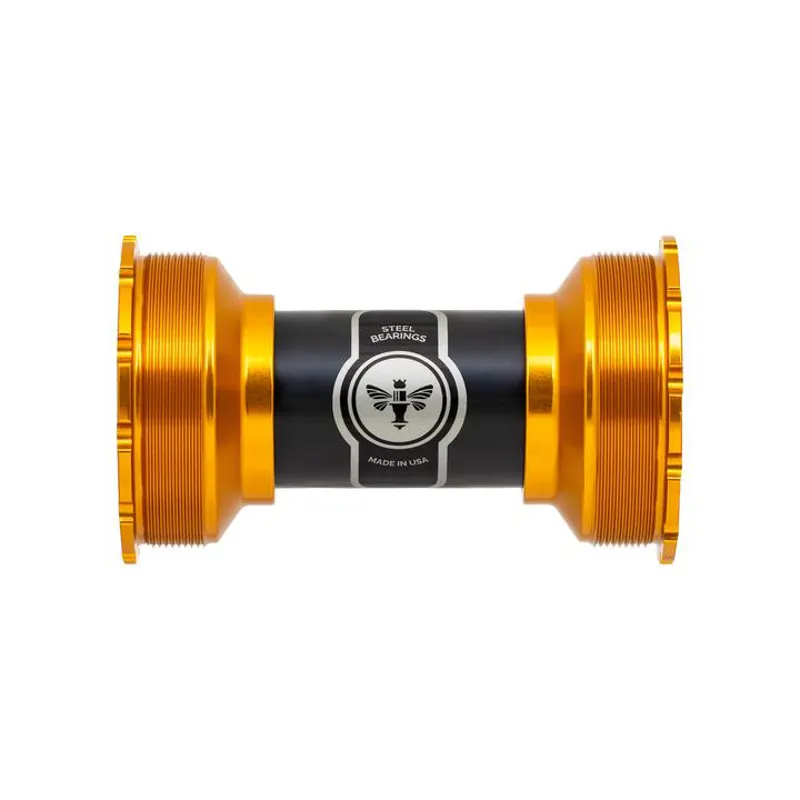 Chris King ThreadFit T47 24i Bottom Bracket Gold 86-92mm