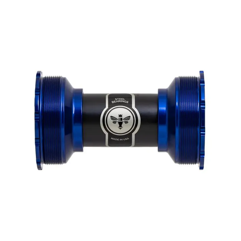 Chris King ThreadFit T47 24i Bottom Bracket Navy 86-92mm