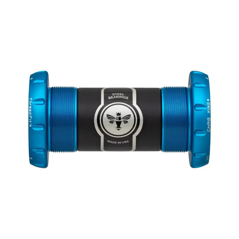 Chris King ThreadFit T47 24x Bottom Bracket Turquoise 68-73mm 