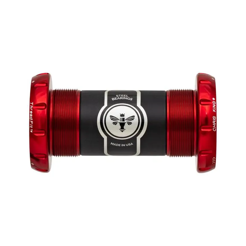 Chris King ThreadFit 30 Bottom Bracket Red 68-73mm 