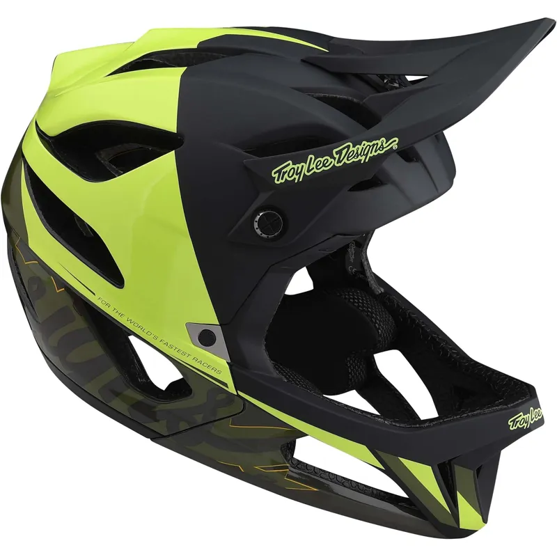 Troy Lee Designs Stage MIPS Helmet Glow Yellow