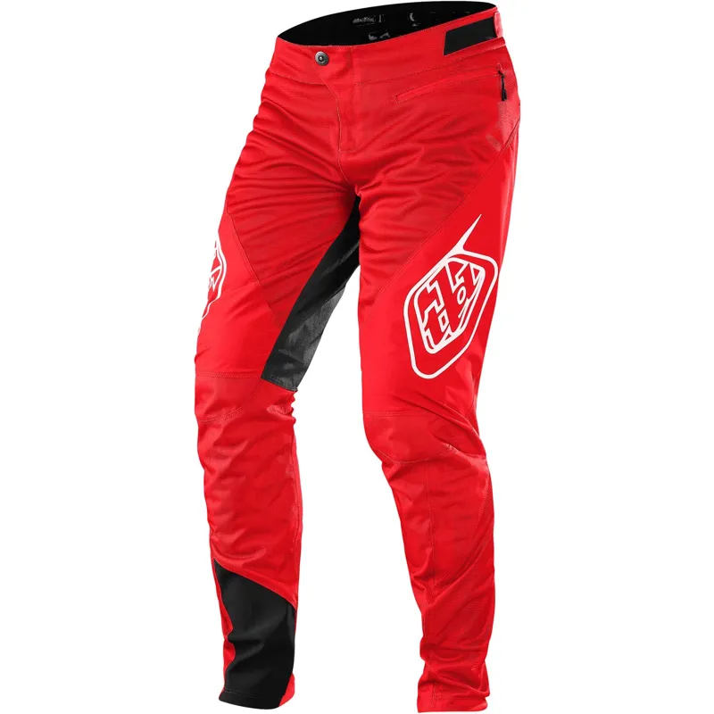 Troy Lee Designs Sprint Trousers Solid Glow Red