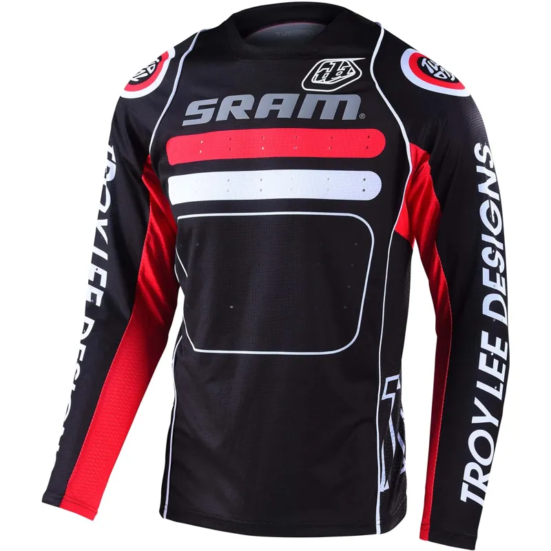 Troy Lee Designs Sprint Jersey Drop in Sram Black 