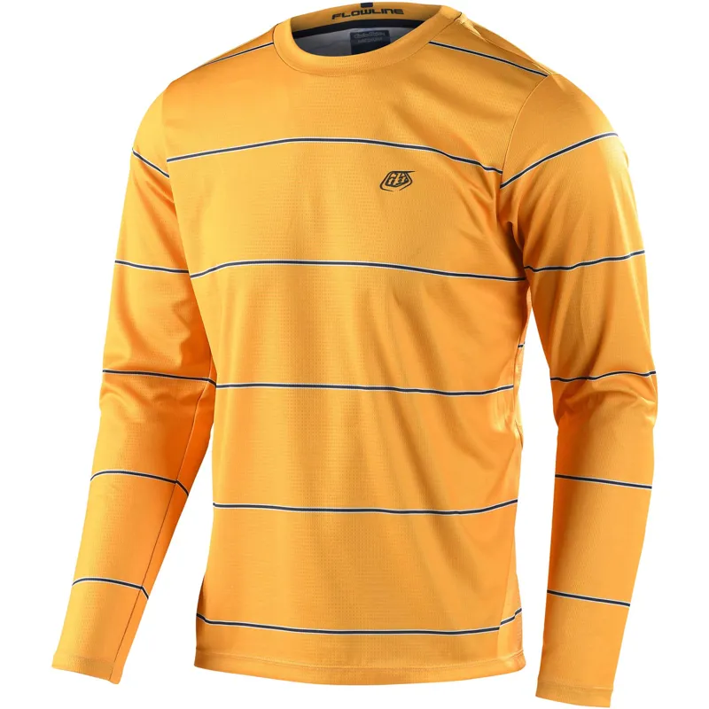 Troy Lee Designs Flowline Long Sleeve Jersey Revert  Honey
