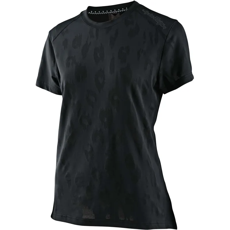 Troy Lee Designs Women's Lilium Short Sleeve Jersey in Black