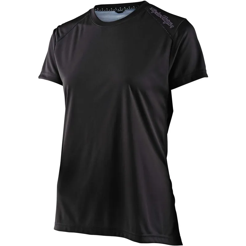 Troy Lee Designs Women's Lilium Short Sleeve Jersey in Black