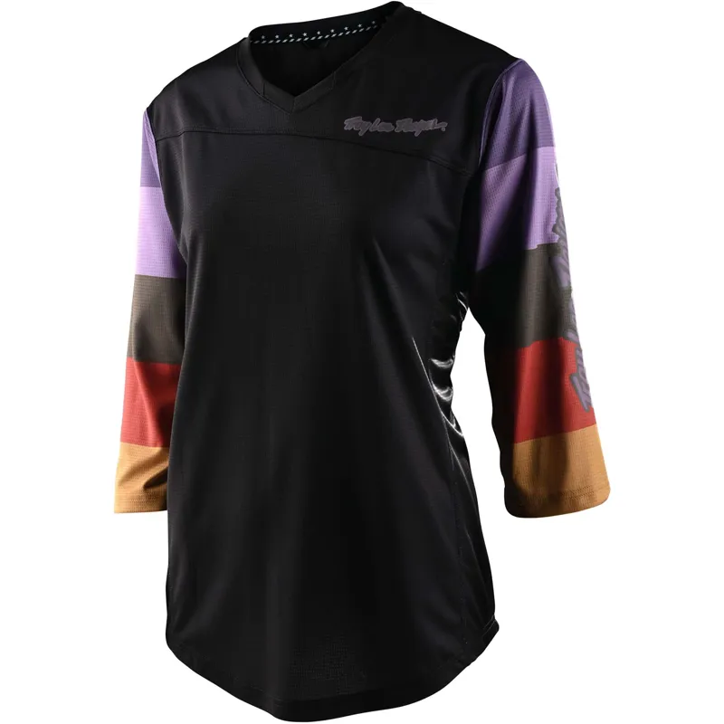 Troy Lee Designs Women's Mischief Jersey Rugby Black 
