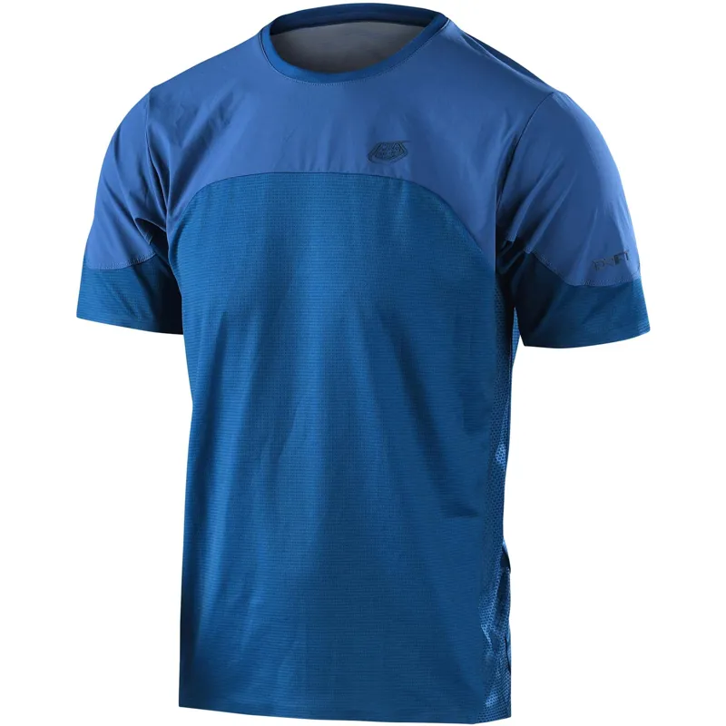 Troy Lee Designs Drift Short Sleeve Jersey Solid Dark Slate Blue