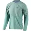 Troy Lee Designs Drift Long Sleeve Jersey Solid Glass Green