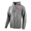 Troy Lee Designs Speed Logo Zip-Up Hoodie in Gunmetal/Heather