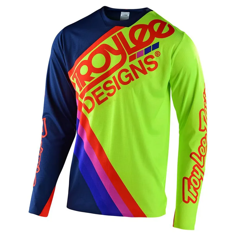 Troy Lee Designs Sprint Ultra Jersey Ti Navy/ Yellow 