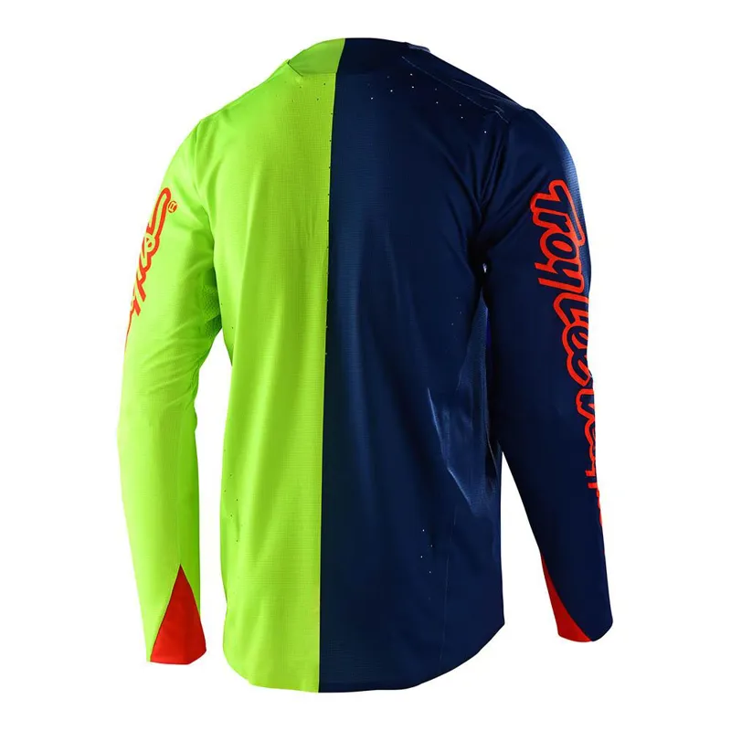 Troy Lee Designs Sprint Ultra Jersey Ti Navy/ Yellow -1