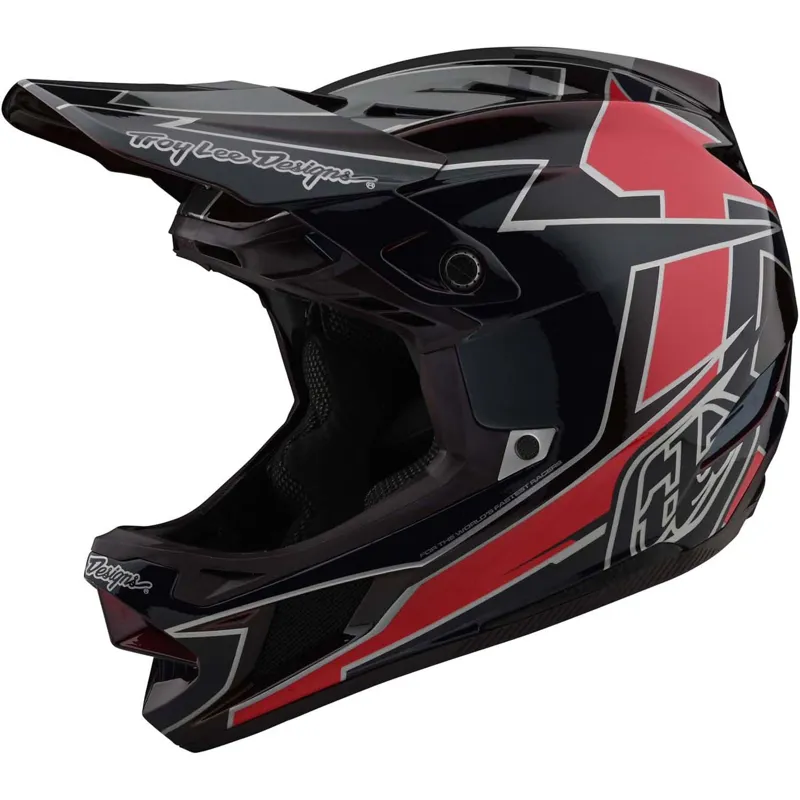 Troy Lee Designs Born From Paint D4 Composite Helmet Graph Red 