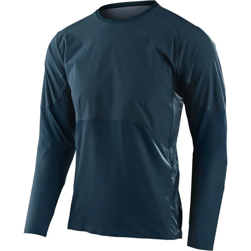 Troy Lee Designs Drift Long Sleeve MTB Jersey Blue