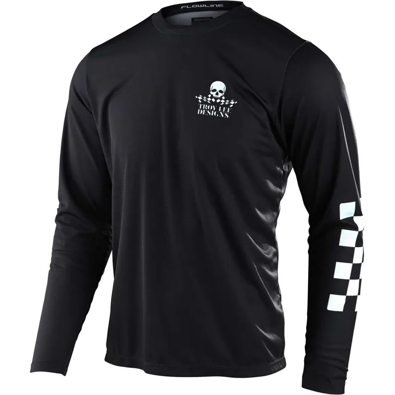 Troy Lee Designs Flowline Long Sleeve Jersey Black
