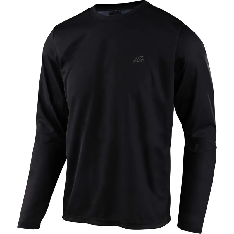 Troy Lee Designs Flowline Long Sleeve Jersey in Black 