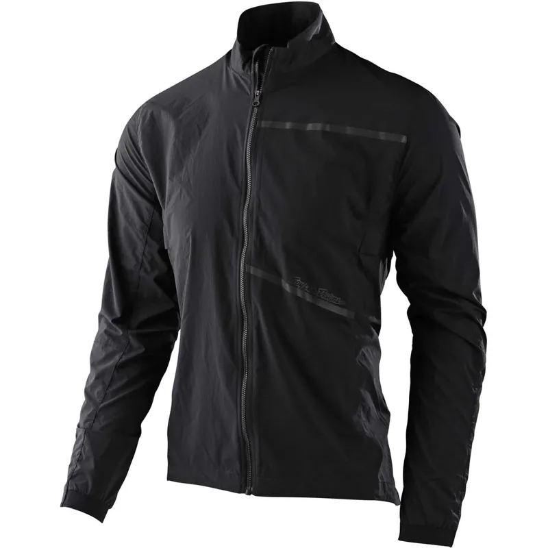 Troy Lee Designs Shuttle Jacket Solid Black Xtra Small-1