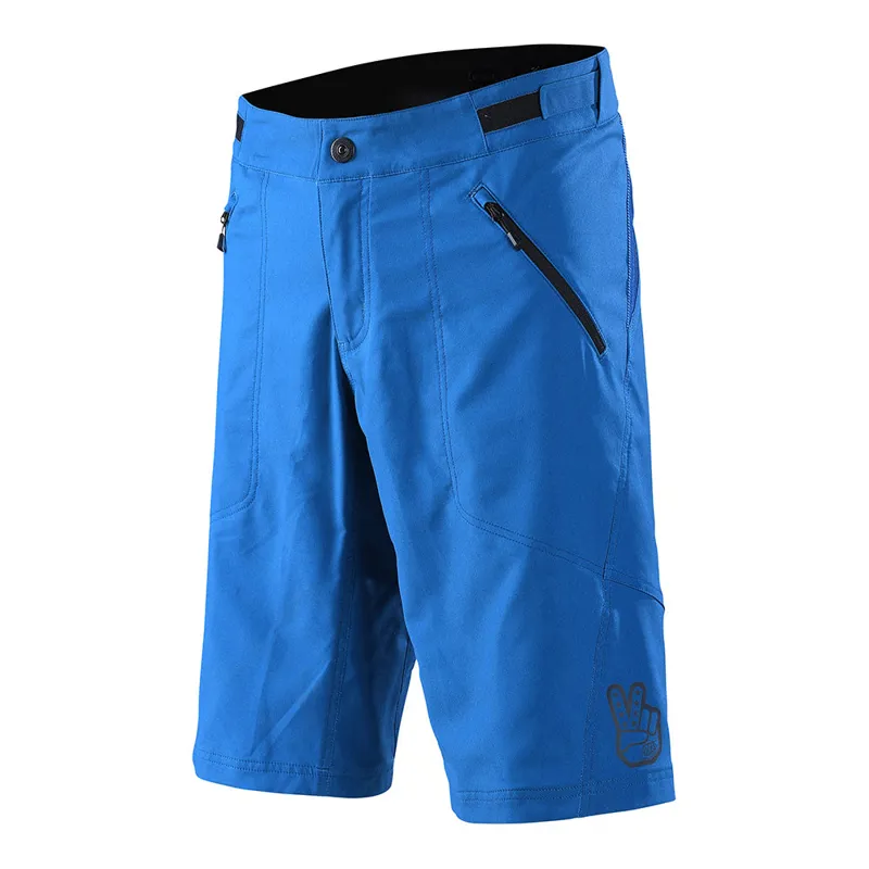 Troy Lee Designs Shell Only Skyline Shorts in Solid Blue