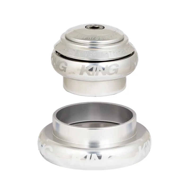 Chris King NoThreadSet Tapered EC34/EC44 Headset Silver 1-1/2