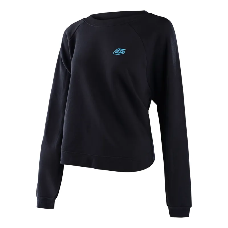 Troy Lee Designs 40th Holiday No Artificial Colours Crop Top Womens Pull over Black