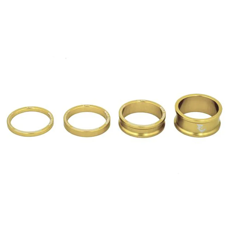 Wolf Tooth Precision Headset Spacers 5 Pack Gold 