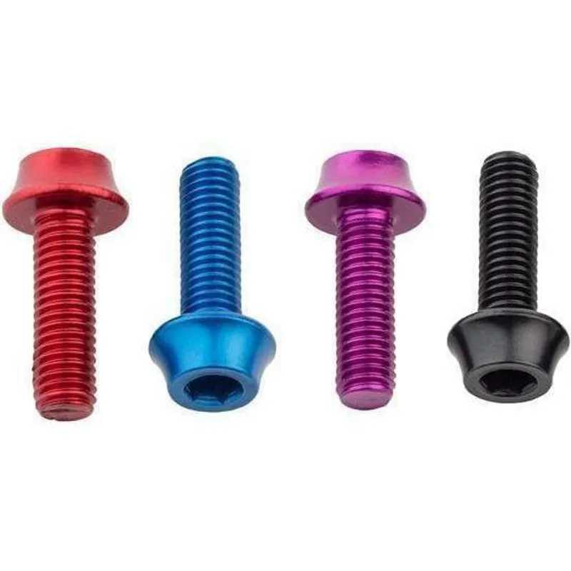 Wolf Tooth - Water Bottle Cage Bolts Silver 4 pcs