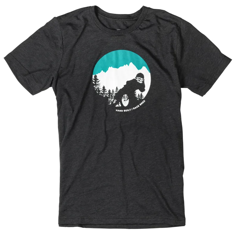Yeti MTN Sliding Yetiman T-Shirt in Black