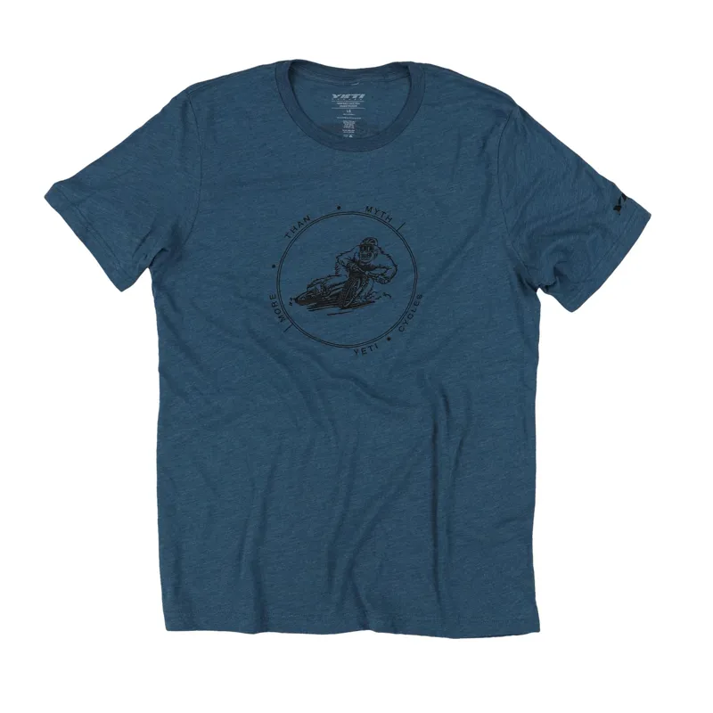 Yeti More Than A Myth T-Shirt in Blue