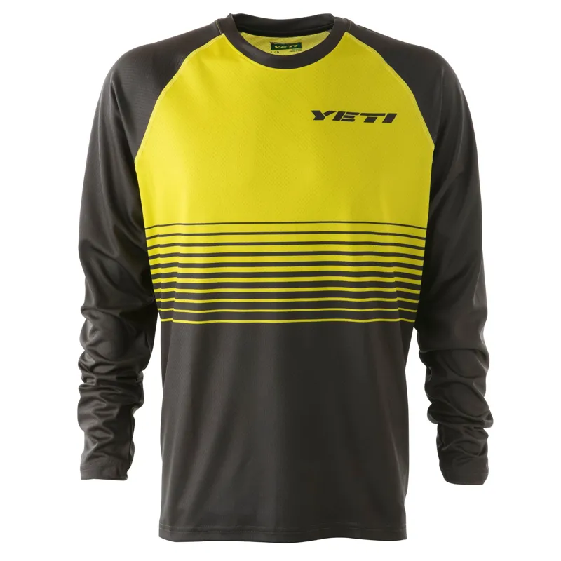 Yeti Alder L/S Mens Jersey in Yellow