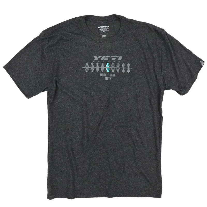 Yeti Reflection Mens T-Shirt in Black