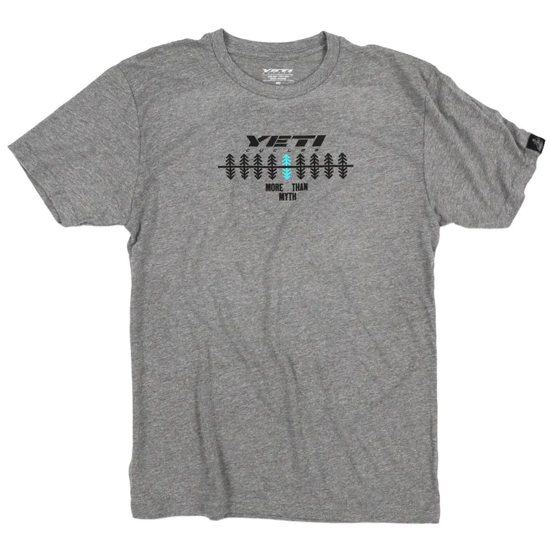 Yeti Reflection Mens T-Shirt in Grey