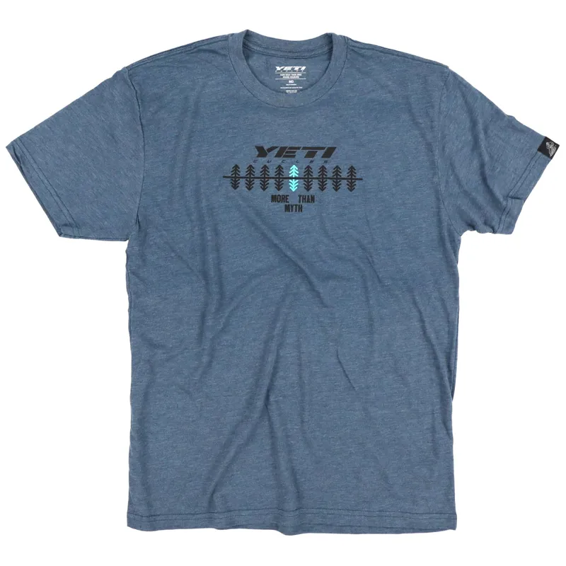 Yeti Reflection Mens T-Shirt in Blue