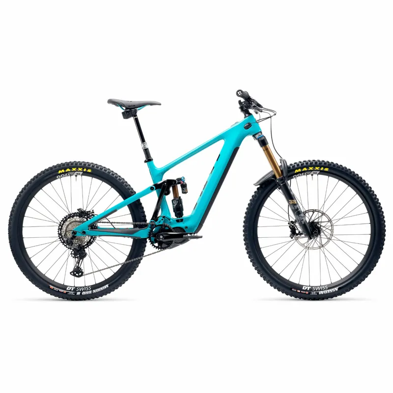 Yeti 160E T-Series T1 29in eMountain Bike in Turquoise