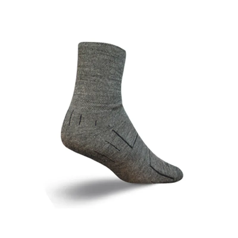 SockGuy Charcoal Wooligan Socks S/ M 