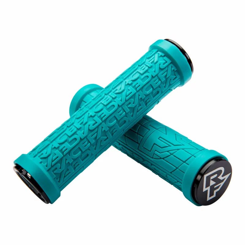 Race Face Grippler Lock On Grips in Blue-1