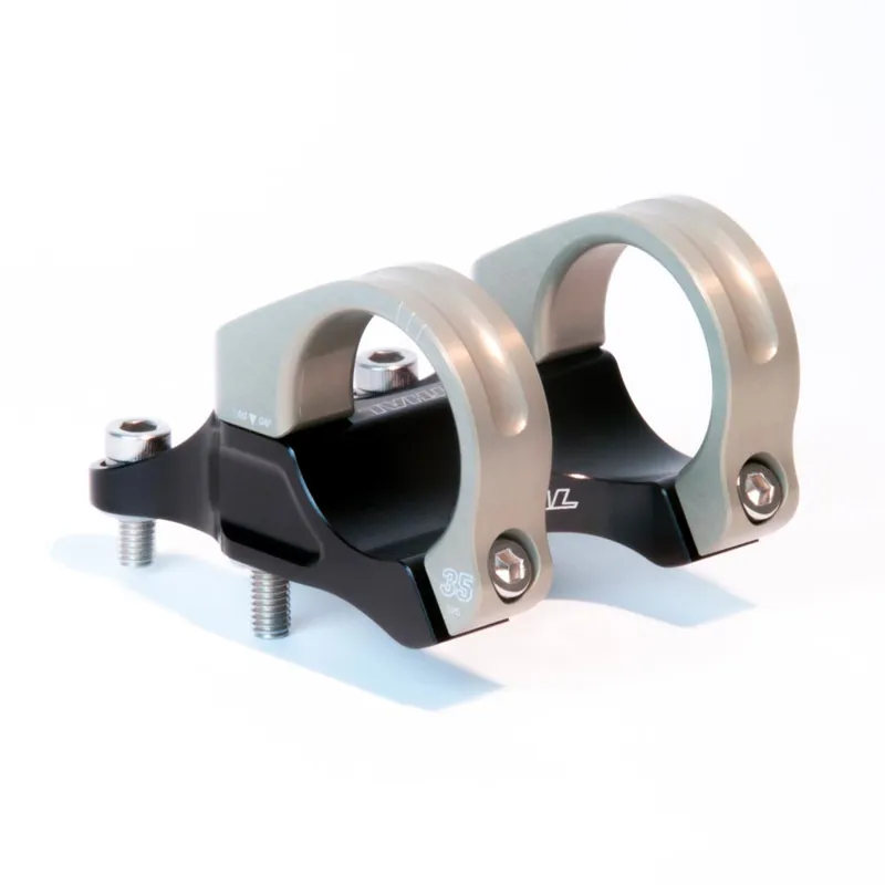 Renthal Integra 35 Stem 10 Rise Handlebar in Black-1