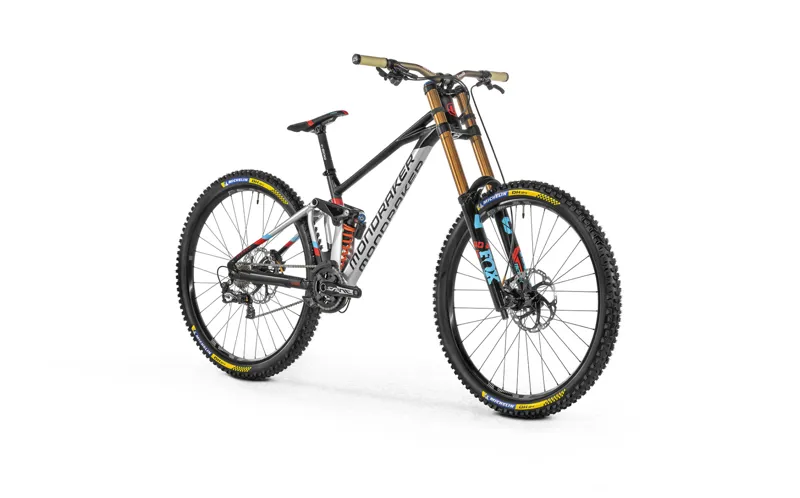 Mondraker Summum RR 29Inch Mountain Bike 2021  Silver/ Black/ Red Red/ Blue-1