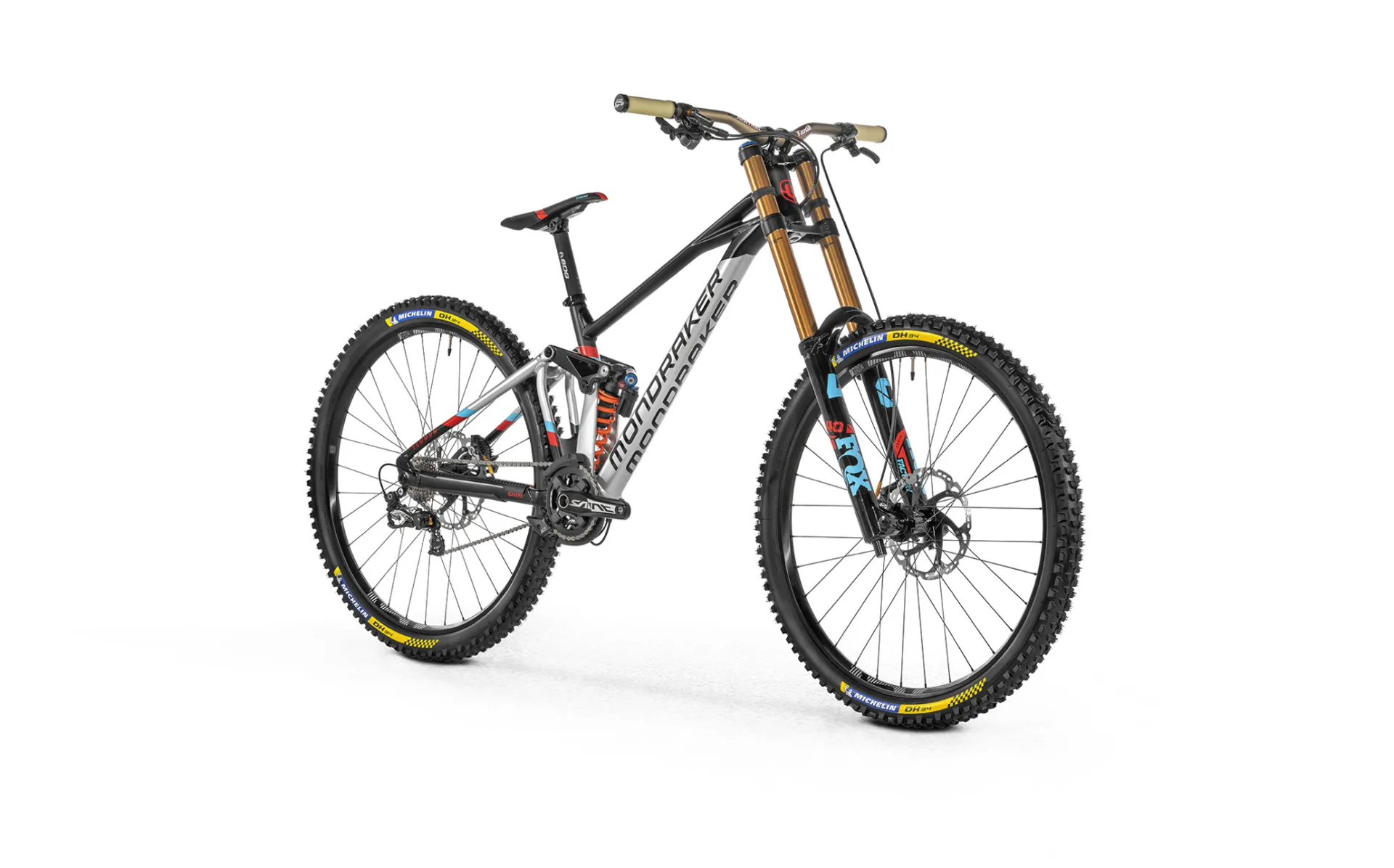 Mondraker Summum RR 29Inch Mountain Bike 2021 Silver/ Black/ Red Red/ Blue