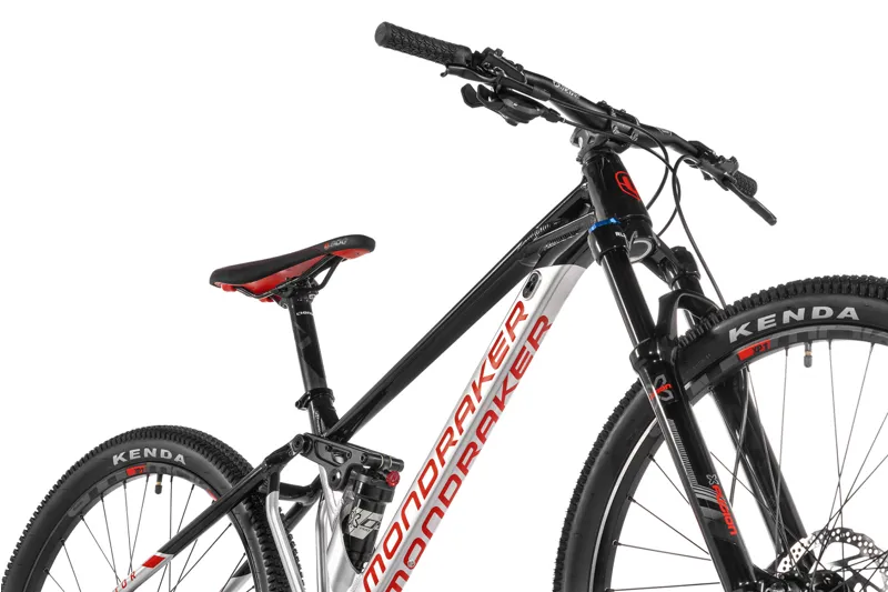 Mondraker Factor 26Inch Kids Bike2021 Silver/Black/ Red -3