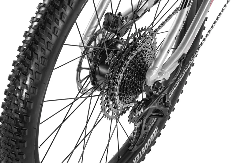 Mondraker F-Play 26Inch Kids Electric Mountain Bike Silver/ Red Red/ Black-3