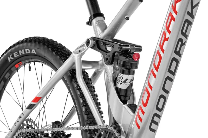 Mondraker F-Play 26Inch Kids Electric Mountain Bike Silver/ Red Red/ Black-4