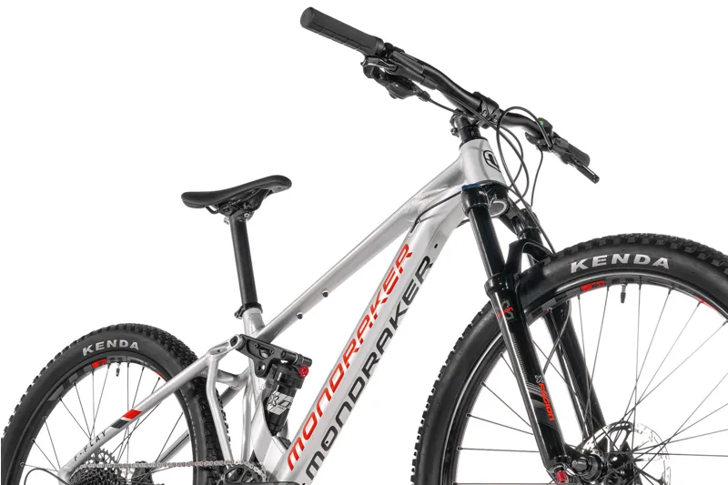 Mondraker F-Play 26Inch Kids Electric Mountain Bike Silver/ Red Red/ Black-5