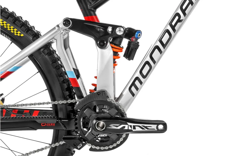 Mondraker Summum RR 29Inch Mountain Bike 2021  Silver/ Black/ Red Red/ Blue-7