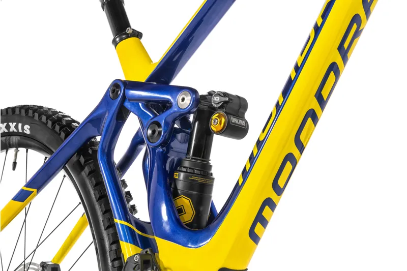 Mondraker Superfoxy Carbon R 29Inch Mountain Bike Yellow/ Blue-4