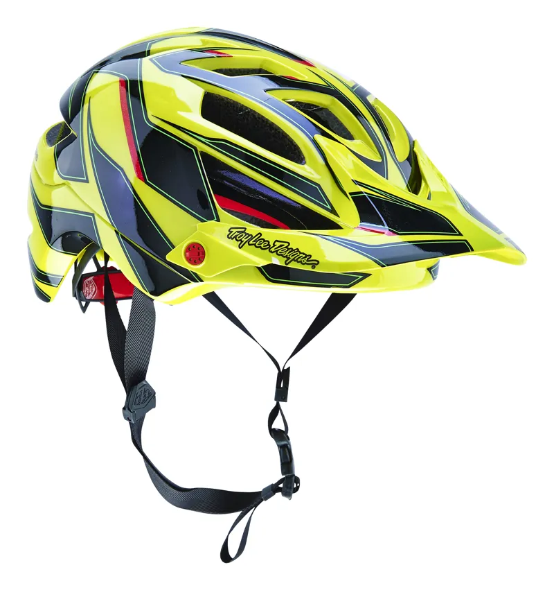TROY LEE DESIGNS A1 HELMET REFLEX FLO YELLOW XS/SMALL-1