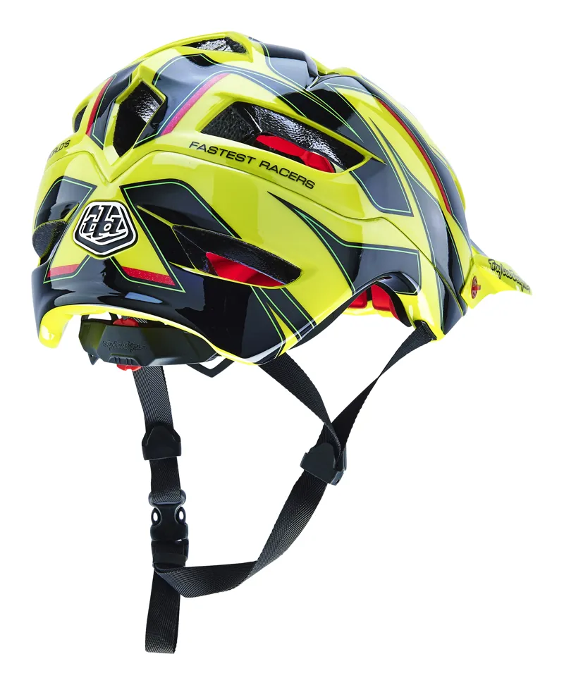 TROY LEE DESIGNS A1 HELMET REFLEX FLO YELLOW XS/SMALL-2