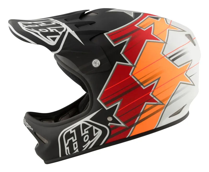 Troy Lee Designs D2 Fusion Black Full Face-1