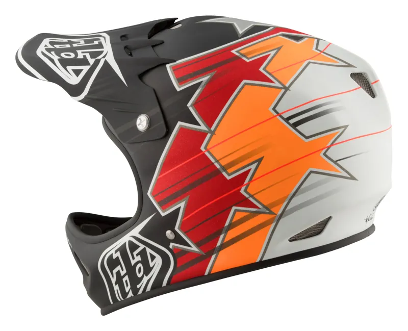 Troy Lee Designs D2 Fusion Black Full Face-2