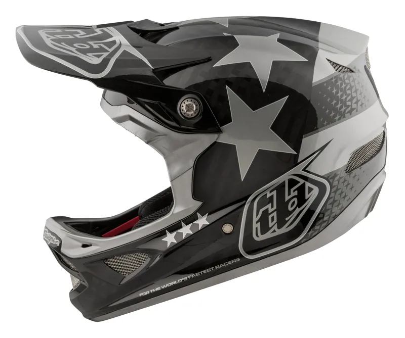 Troy Lee Designs D3 Full Face Carbon MIPS Freedom Grey
